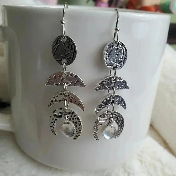 Jewelry - 3/$15 New Bohemian Moon Phase Earrings